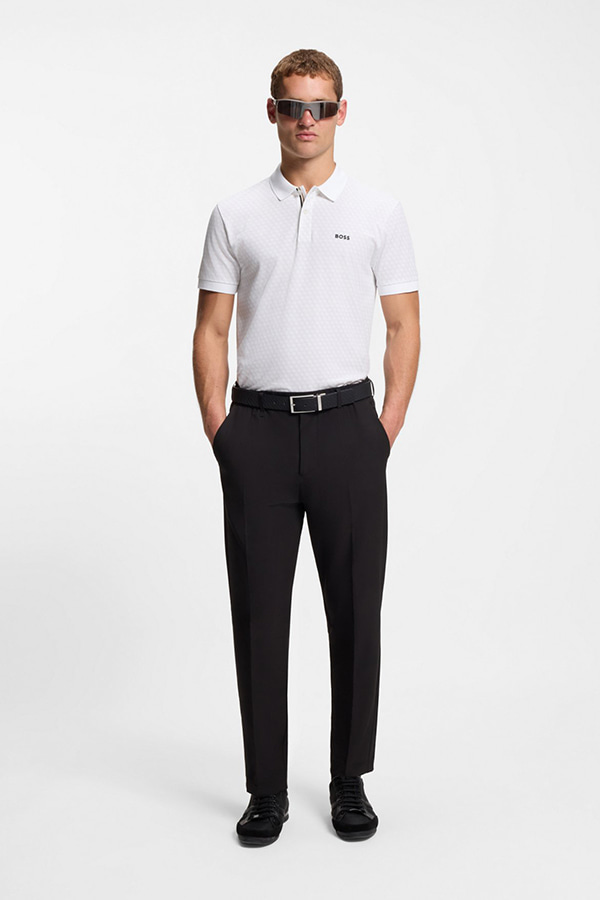 ΜΠΛΟΥΖΑ POLO BOSS - 100 ΛΕΥΚΟ